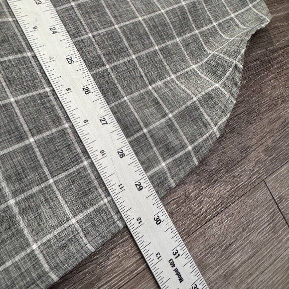 Orvis Shirt Mens Large Fishing Outdoor Short Sleeve Button Up Polyester Vented - Picture 8 of 9